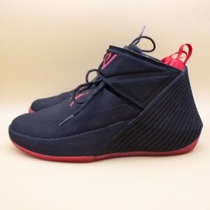 Jordan Why Not Zer0.1 Bred Black Red Shoes A01042-007 Youth Size 6.5Y